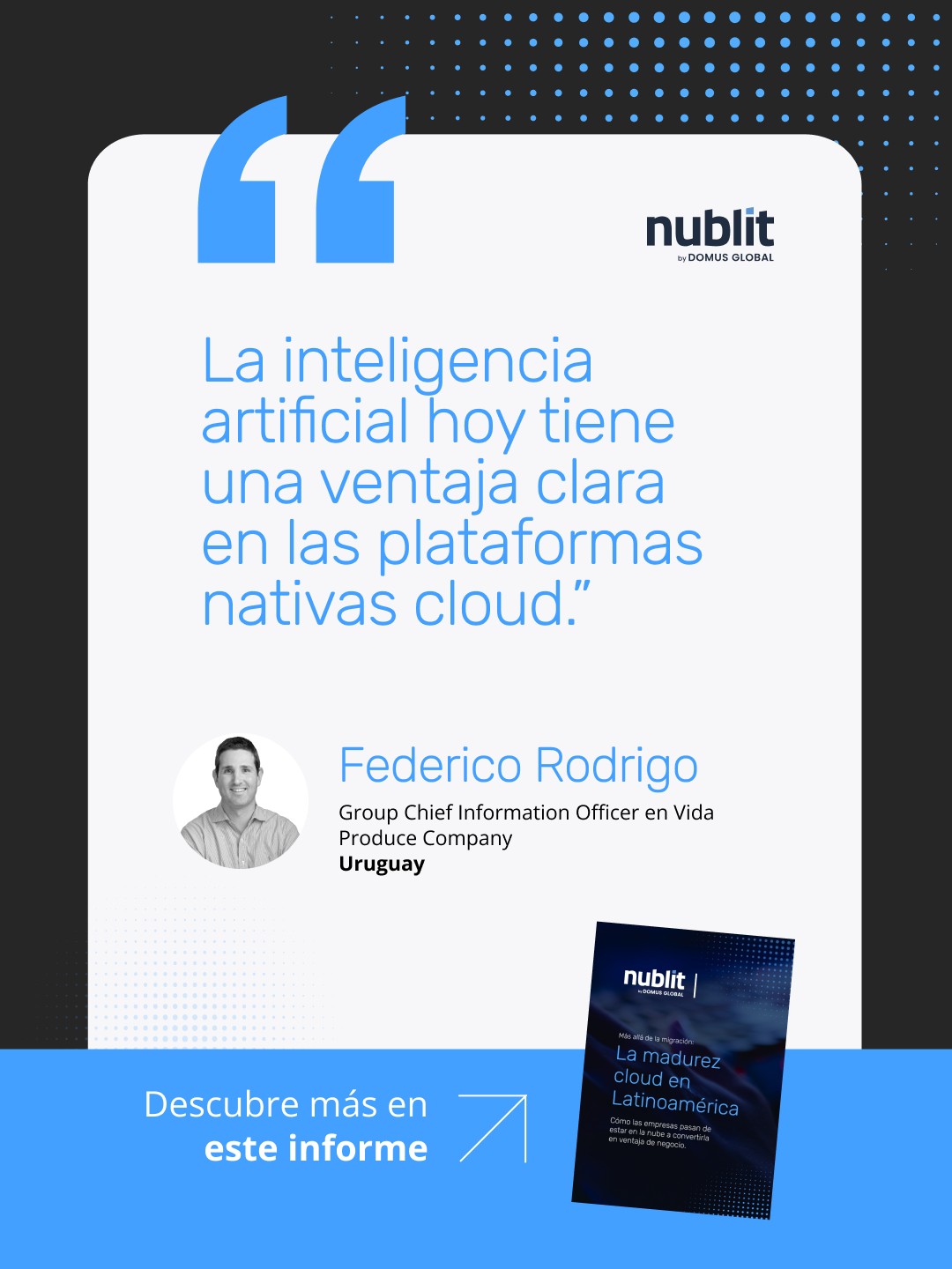 Interview with Fede Rodrigo published by Nublit