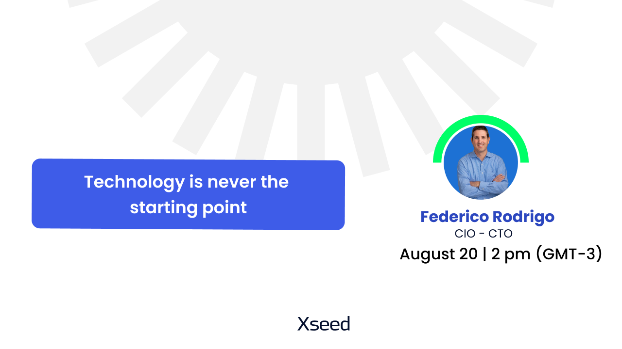 Technology is Never the Starting Point — featured talk by Fede Rodrigo